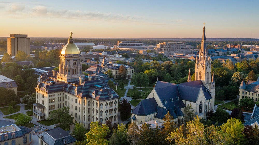 University of Notre Dame campus