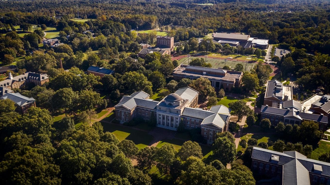 Davidson College campus